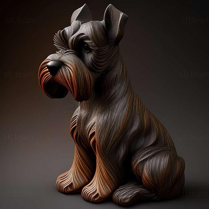 Zwergschnauzer dog